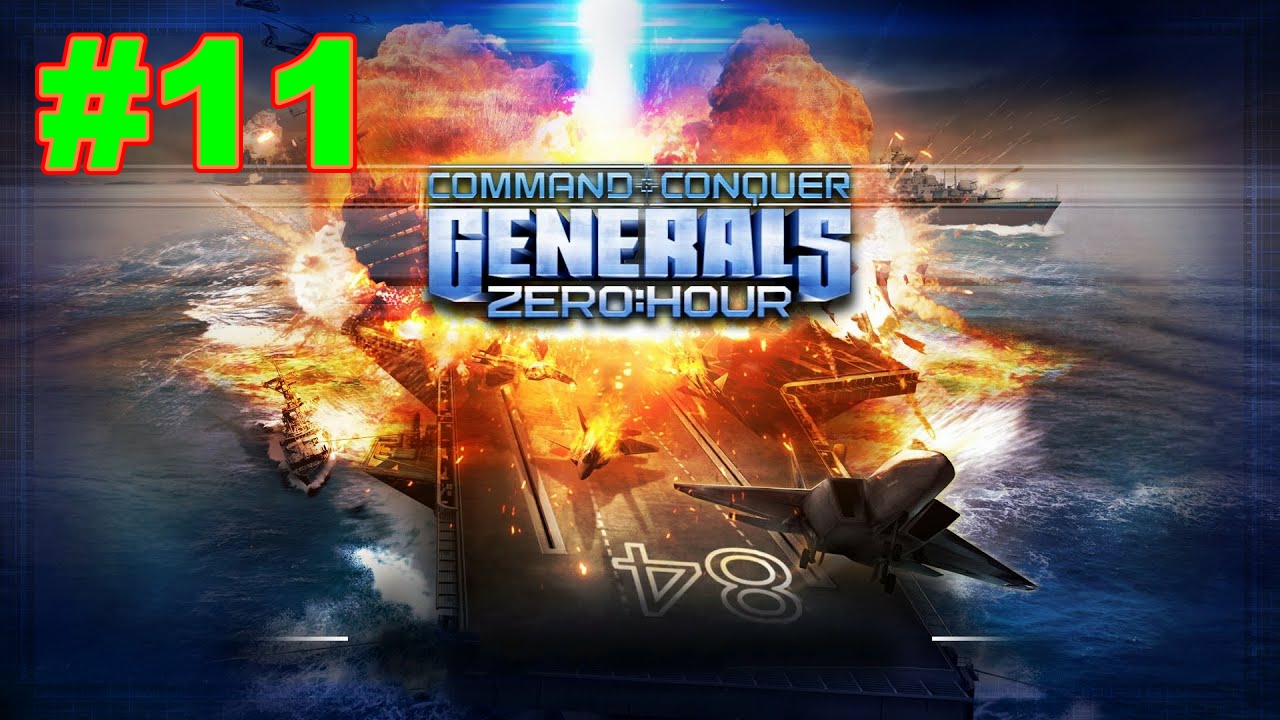 ▶Command and Conquer: Generals - Zero Hour. Поединок: Генерал Джазиз против Принц Кассад. #11