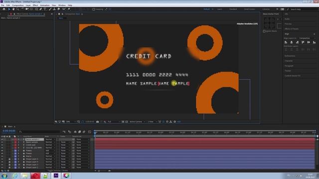 Делаем промо для банка в After Effects | Making a promo for the bank смотреть онлайн