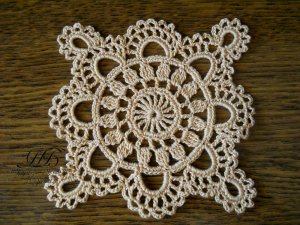 Ажурный квадратный мотив #5. МК