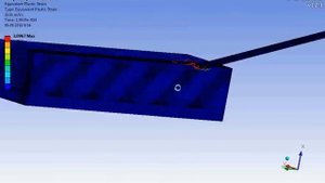 Взаимодействие подкалиберного снаряда с комбинированной преградой