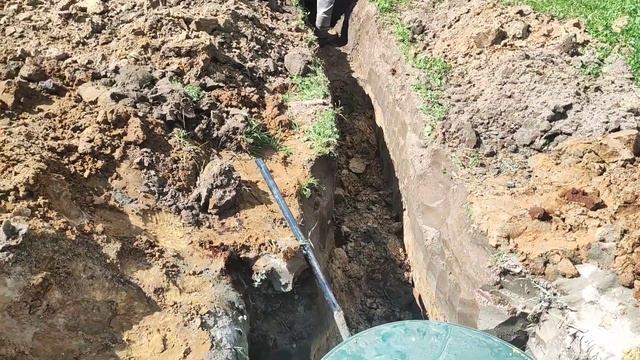 Обустройство абиссинской скважины с помощью кессона. смотреть онлайн