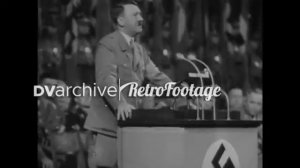 1930s - Adolf Hitler oversees military parades in Nazi Germany