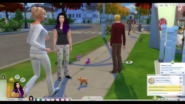 Rainbow Cuteness - The Sims 4: Raising YouTubers as PETS - Ep 2 (Cats & Dogs Expansion) смотреть онлайн