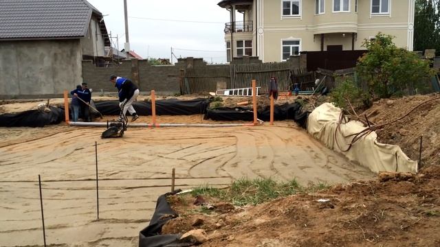 Фундамент монолитная плита делал для себя как надо! ВСЕ ПО УМУ И БЕЗ ПОНТОВ! смотреть онлайн