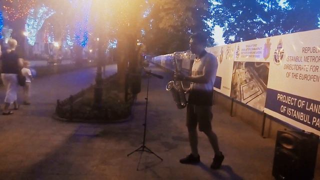 Саксофонист Одесса \ клубный саксофон \ саксофонист виртуоз \ саксофонист на улице