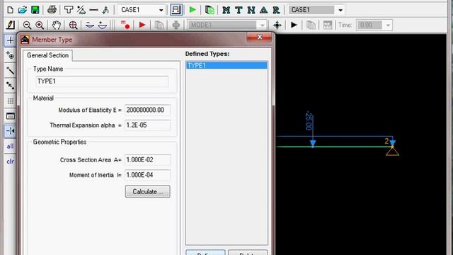 Simple two-span beam in LinPro смотреть онлайн