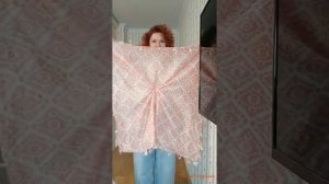 Оригинальный способ повязать платок на голову/БЕЛАЯ РУБАШКА/ДЖИНСЫ/КРОССОВКИ/ПРОСТАЯ БАЗА/#AVON