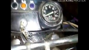 Заводим мотоцикл Минск 125сс в мороз