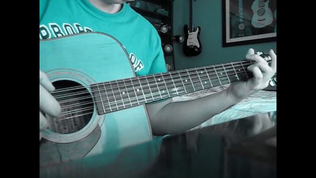 Fingerstyle Cover - Wonderful Tonight, Eric Clapton on 12-String Acoustic (TAB) смотреть онлайн