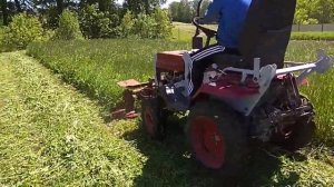 Роторная косилка на кмз