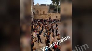 Колокольный звон, Храма Гроба Господня. Иерусалим.