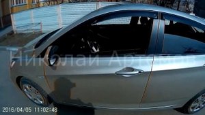 Установка доводчика стекол. Солярис
