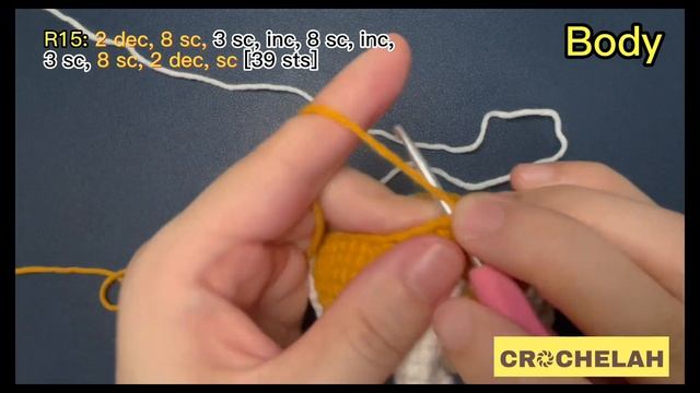 [Part 2/3] Crochet Corgi Dog Free Pattern Amigurumi Puppy Tutorial смотреть онлайн