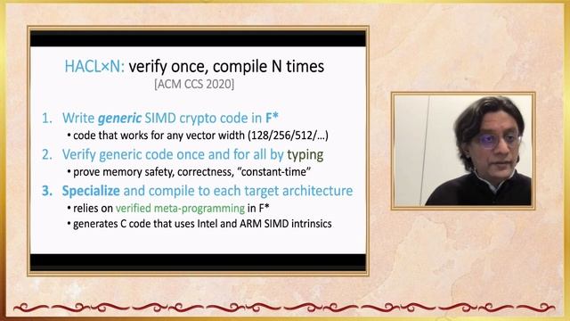 Indocrypt 2021 DAY 4 Invited Talk Karthikeyan Bhargavan смотреть онлайн