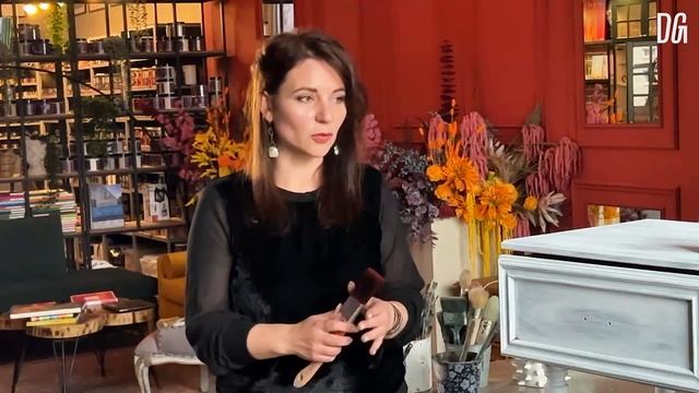 как покрасить советское трюмо | перекрасить тумбу | состаривание | воск для мебели| мраморная краск