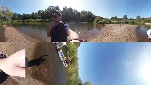 Сплав по реке Тьма - Тверская область 360° смотреть онлайн