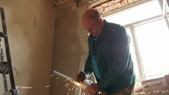 В северской поликлинике началась реконструкция смотреть онлайн