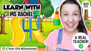 Мисс Рэйчал Toddler Learning with Ms Rachel  2 Year Old Speech & Social Skills for Toddlers