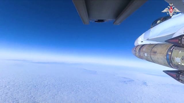 ⚡️Экипажи истребителей Су-35С ВКС России в ходе СВО выполняют задачи воздушного па