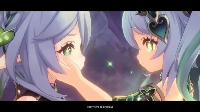 Raiden Makoto and Rukkhadevata cutscene but I put some music in it