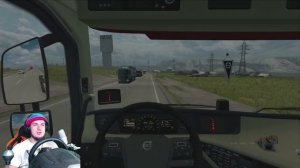 ЧТО БУДЕТ ЕСЛИ В ГРУЗОВИКЕ 2000 л.с. - EURO TRUCK SIMULATOR 2 + РУЛЬ