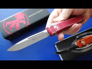 Нож-Автомат которому ВСЁ НИПОЧЁМ! Microtech Ultratech Distressed