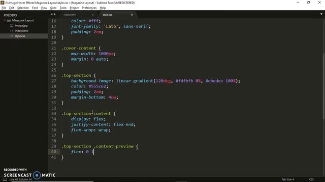 Magazine Layout Design | Html CSS | Responsive Magazine