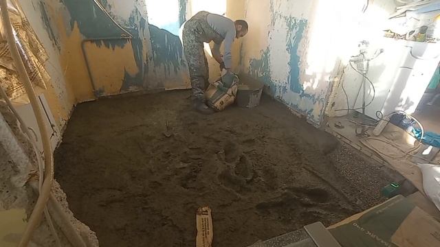 стяжка с керамзитом в квартире