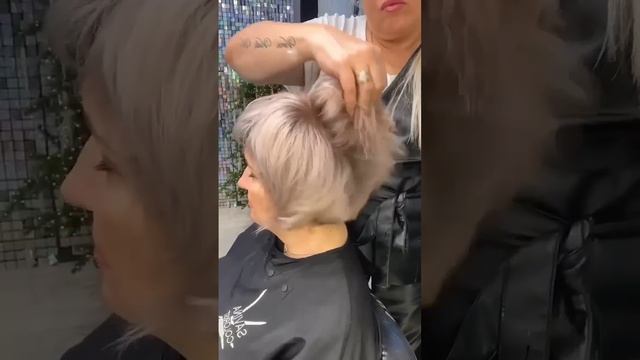 Градуированный Боб с челкой 2024/Graduated Bob with bangs 2024