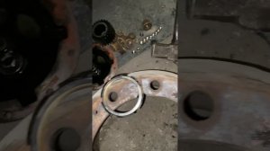 Разборка бортового редуктора