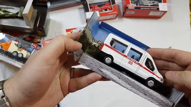 Металлические модели транспорта Техно Парк