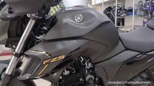 2022 Yamaha FZS 25 BLACK COLOUR | New Yamaha fzs 250 Matte Black Colour bs6 2022 | Onroad Price