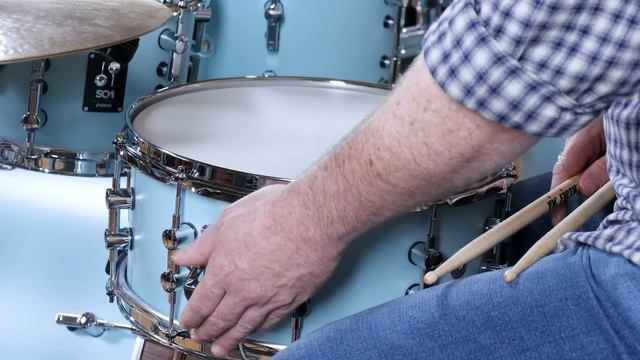 Sonor SQ1 Shell Pack & Matching Snare Drum - Drummer's Review смотреть онлайн