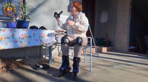 First time on roller skates. My life in Montenegro. Travel. Mila Naturist.