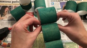 Елка из втулок