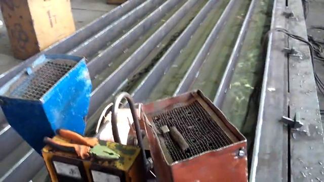 Сварка ортотрпной плиты двухдуговым трактором смотреть онлайн