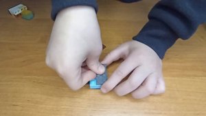 мини домик из лего