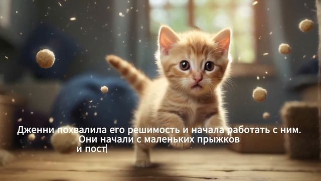 История о котёнке Мурчике (создано с помощью AI) смотреть онлайн