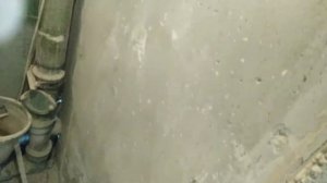 Ремонт. Планирование. Шлифовка бетонных стен алмазной насадкой.