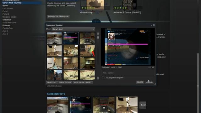 Как выложить скриншот в Steam в общий доступ смотреть онлайн