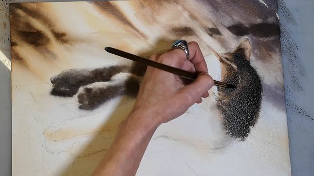 Сияющий Кот. Часть 2. Акварельный этюд. смотреть онлайн