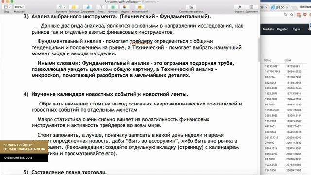 Что таке технический и фундаментальный анализ. Junior Trader: Урок 1. Блок 3.
