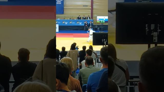 Соревнование Judo 16 стран бой Латвия? Израиль⬜.