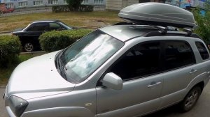 Багажник Бокс на крышу Kia Sportage (2004-2010) в Нижнем Новгороде. АВТоДОП-НН.