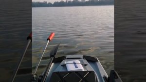 Каяк Kingfisher с боковым транцем и мотором yamaha 2