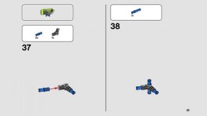 LEGO 42103 Dragster (4K) - building instructions 1/2