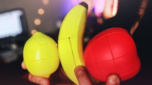 САМЫЕ НЕОБЫЧНЫЕ кубики рубика БАНАН, ЯБЛОКО, ЛИМОН