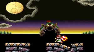 Super Mario World 2: Yoshi's Island - World 6-8 - King Bowser's Castle (100%) (1080p)