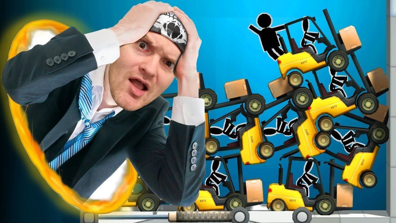 БЕЗ МОСТА И ЖИЗНЬ НЕ ТА! ► Bridge Constructor Portal |5| Прохождение смотреть онлайн