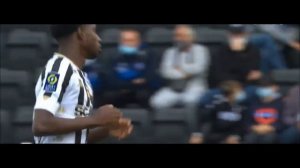 Mohamed-Ali Cho | all moments from debut game for Angers | goals & skills | young star